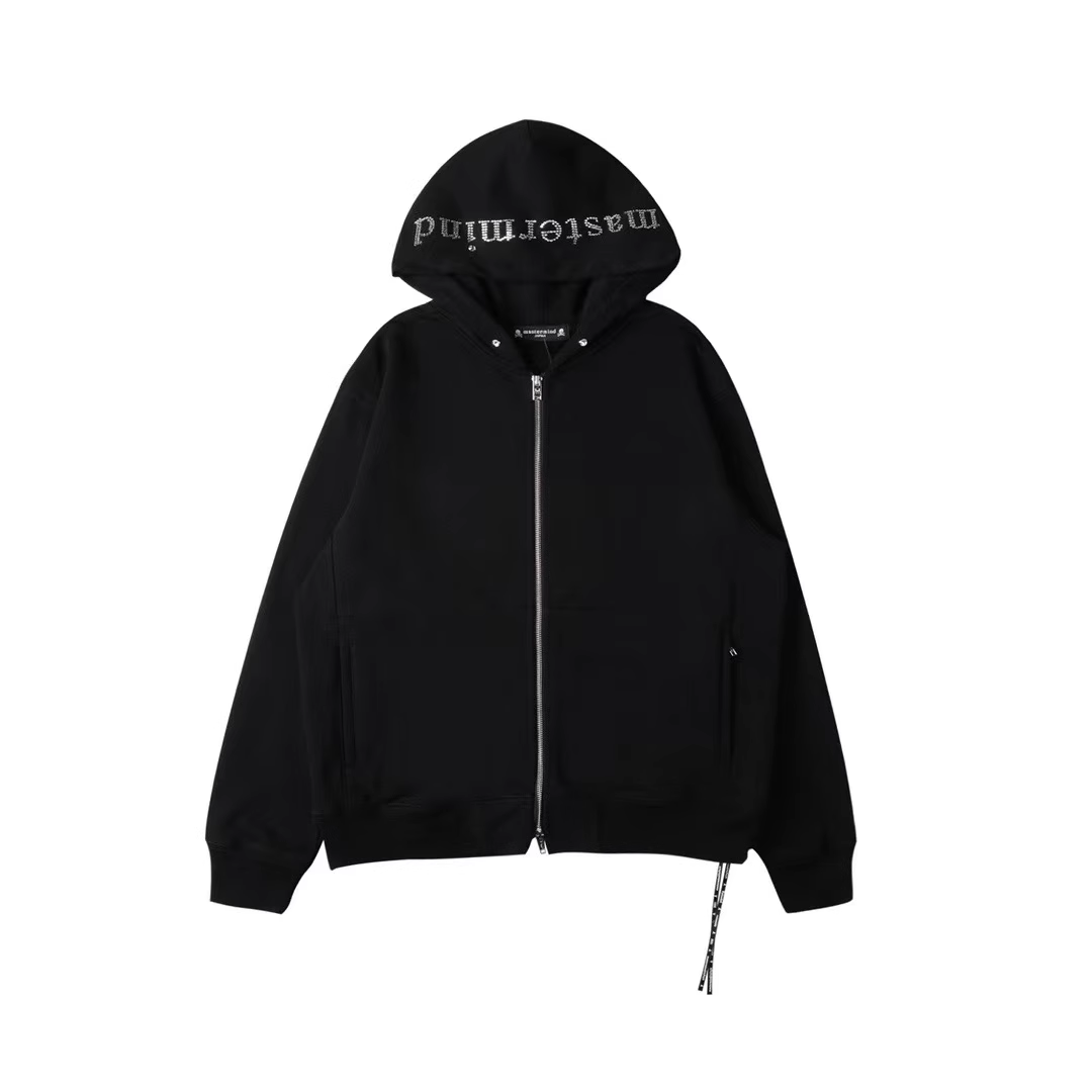 Inspire mastermind Japan Jewel skull black Hoodie for men women