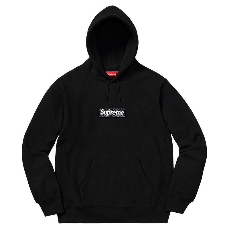 Inspire Supreme Box Logo Hoodie Sweatshirt Grey black red men women