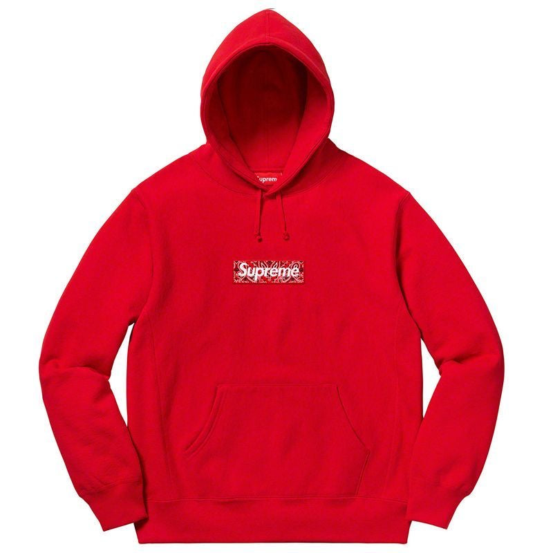 Inspire Supreme Box Logo Hoodie Sweatshirt Grey black red men women