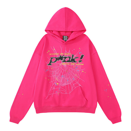 Sp5der Hoodie Pink Spider For Men Women  555 Hoodie